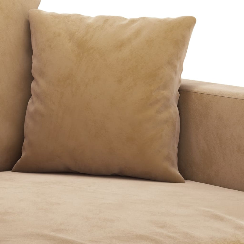 vidaXL barna bársony kanapéfotel 60 cm