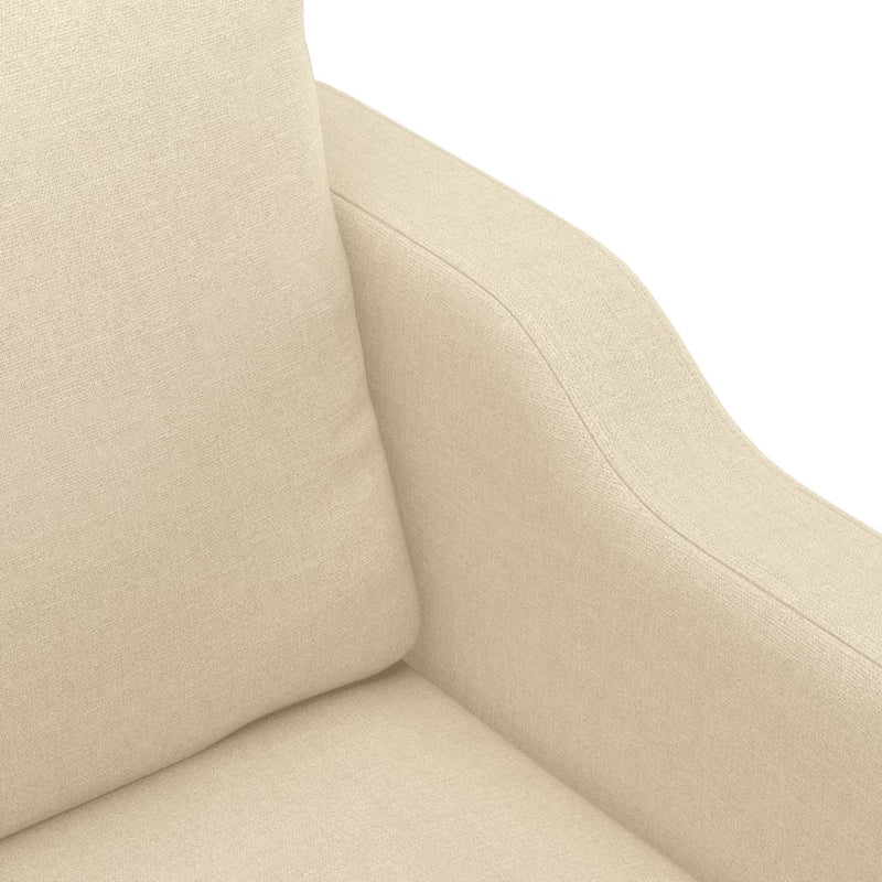 vidaXL krémszínű szövet kanapéfotel 60 cm
