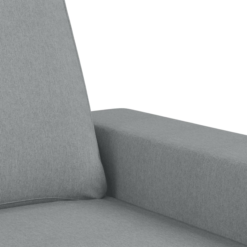vidaXL világosszürke szövet kanapéfotel 60 cm