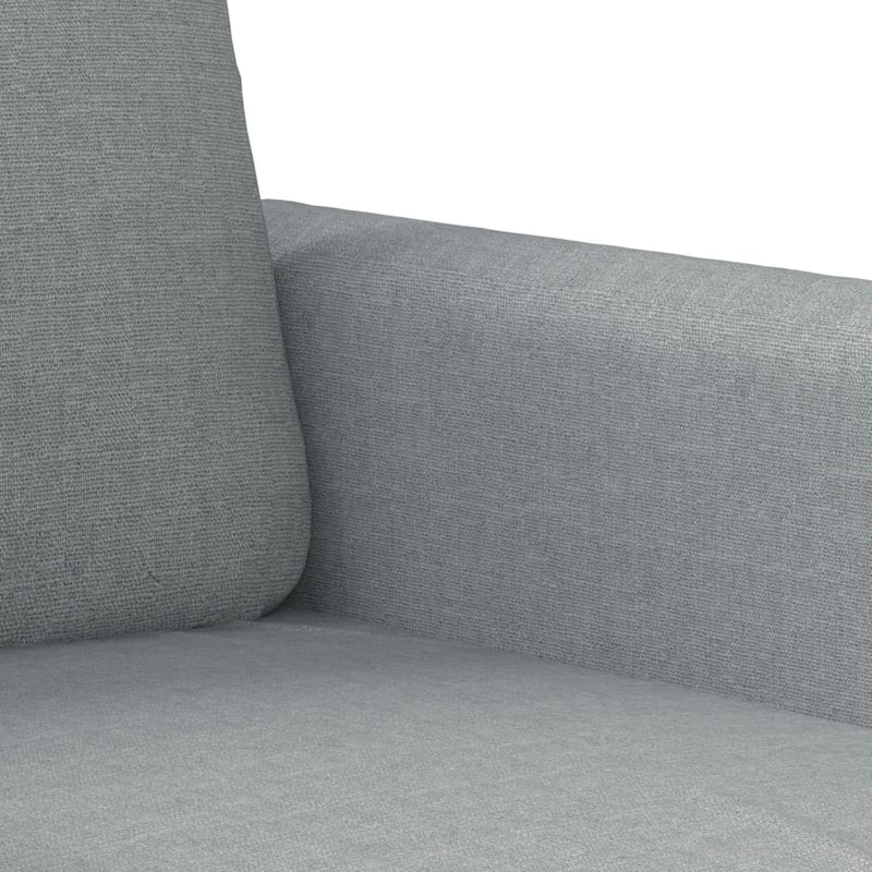 vidaXL világosszürke szövet kanapéfotel 60 cm
