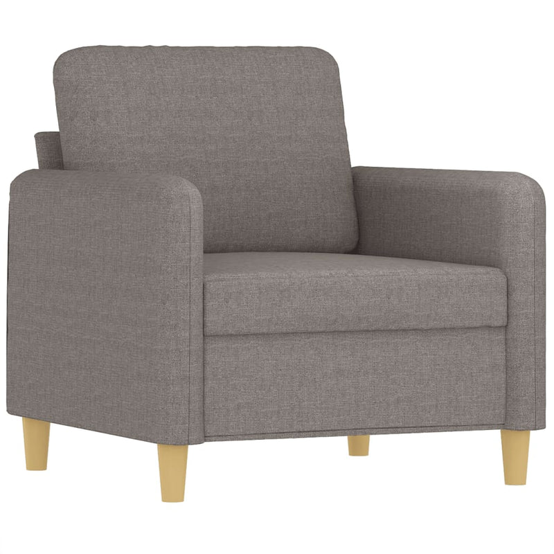 vidaXL tópszínű szövet kanapéfotel 60 cm