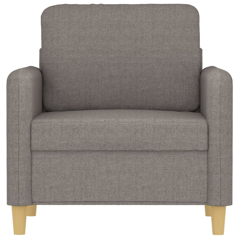 vidaXL tópszínű szövet kanapéfotel 60 cm
