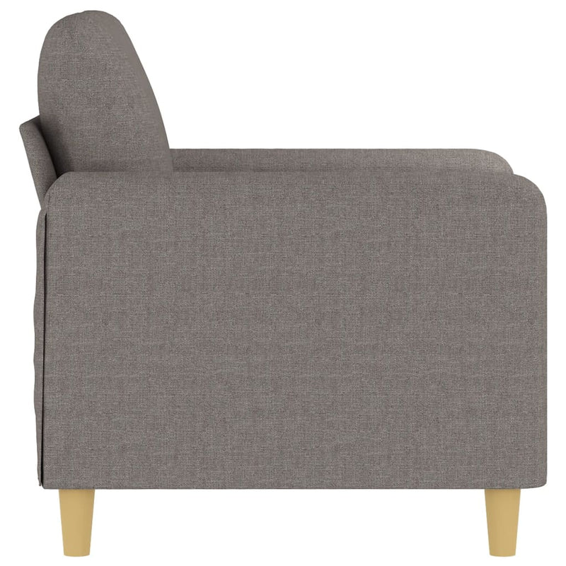 vidaXL tópszínű szövet kanapéfotel 60 cm