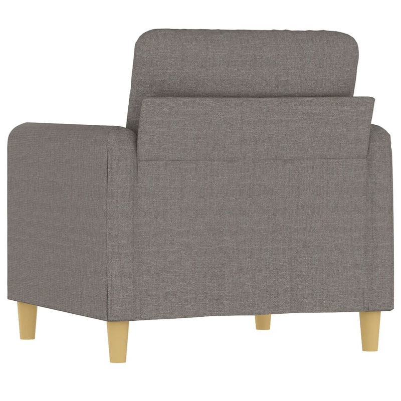 vidaXL tópszínű szövet kanapéfotel 60 cm