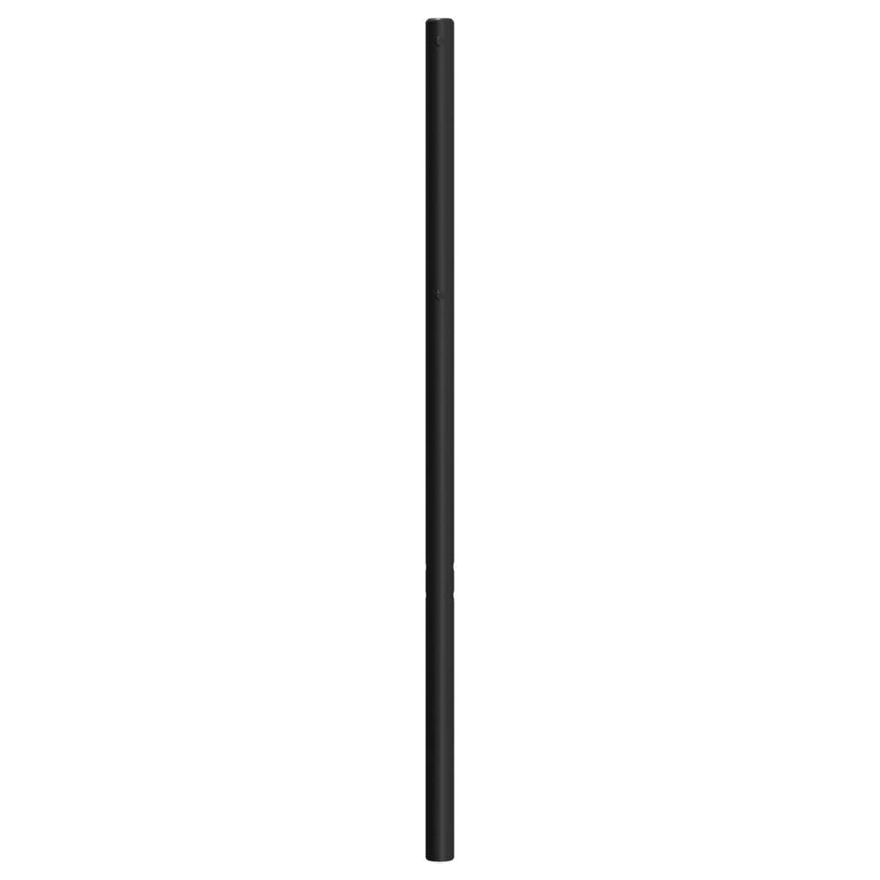 vidaXL fekete fém fejtámla 200 cm