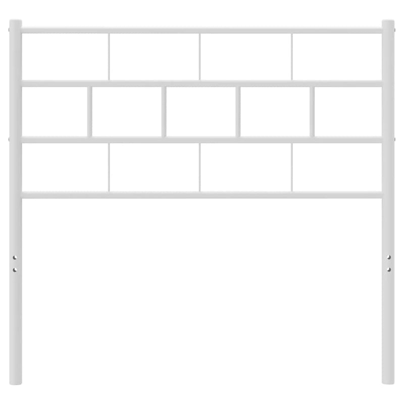 vidaXL fehér fém fejtámla 80 cm