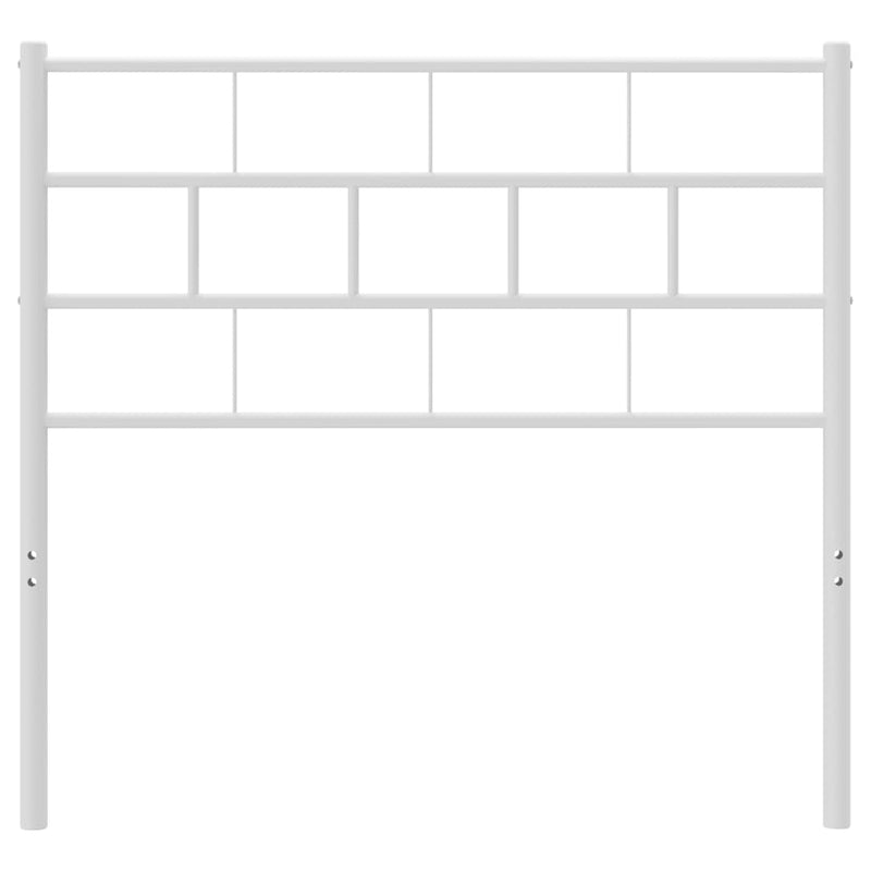 vidaXL fehér fém fejtámla 107 cm