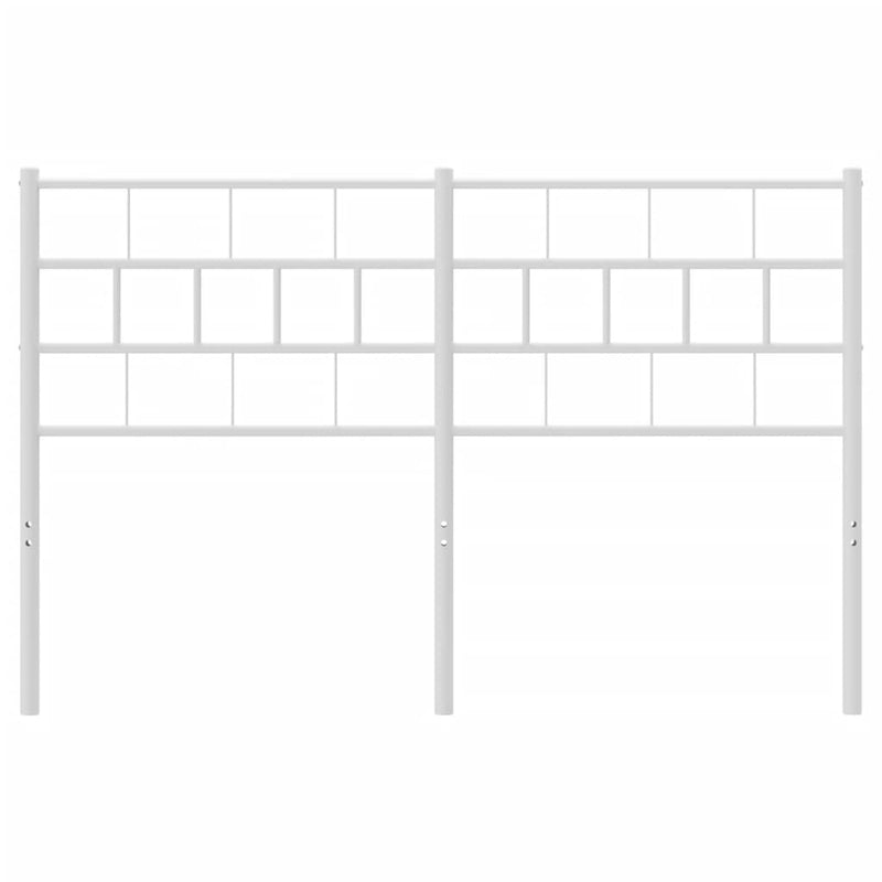 vidaXL fehér fém fejtámla 120 cm