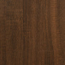 vidaXL barna tölgyszínű ruhafogas cipőpolccal 70x40x184 cm