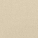 vidaXL krémszínű szövet dönthető fotel