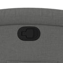 vidaXL sötétszürke szövet dönthető fotel