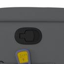 vidaXL szürke műbőr dönthető masszázsfotel