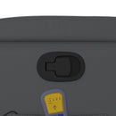 vidaXL szürke műbőr dönthető masszázsfotel