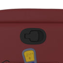 vidaXL bordó műbőr dönthető masszázsfotel