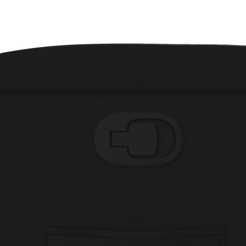 vidaXL fekete műbőr dönthető fotel