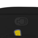 vidaXL fekete műbőr dönthető masszázsfotel