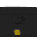 vidaXL fekete műbőr dönthető masszázsfotel