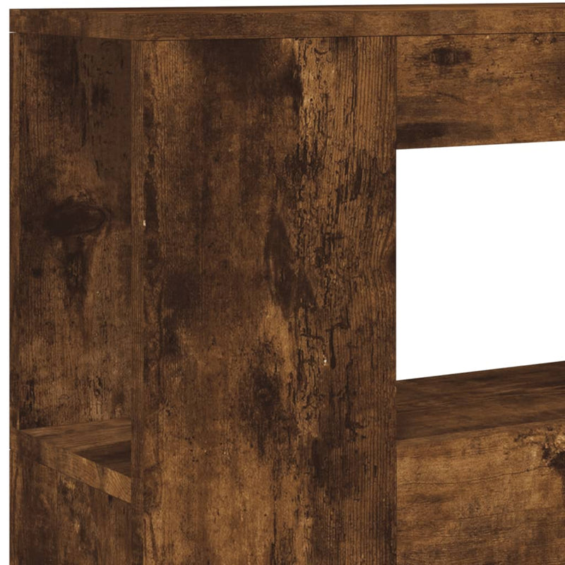vidaXL sonoma tölgy színű szerelt fa LED-es fejtámla 100x18,5x103,5 cm