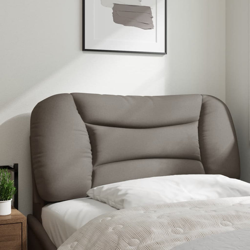 vidaXL tópszínű szövet fejtámla párna 80 cm