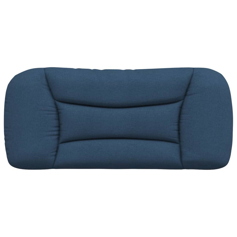 vidaXL kék szövet fejtámla párna 80 cm