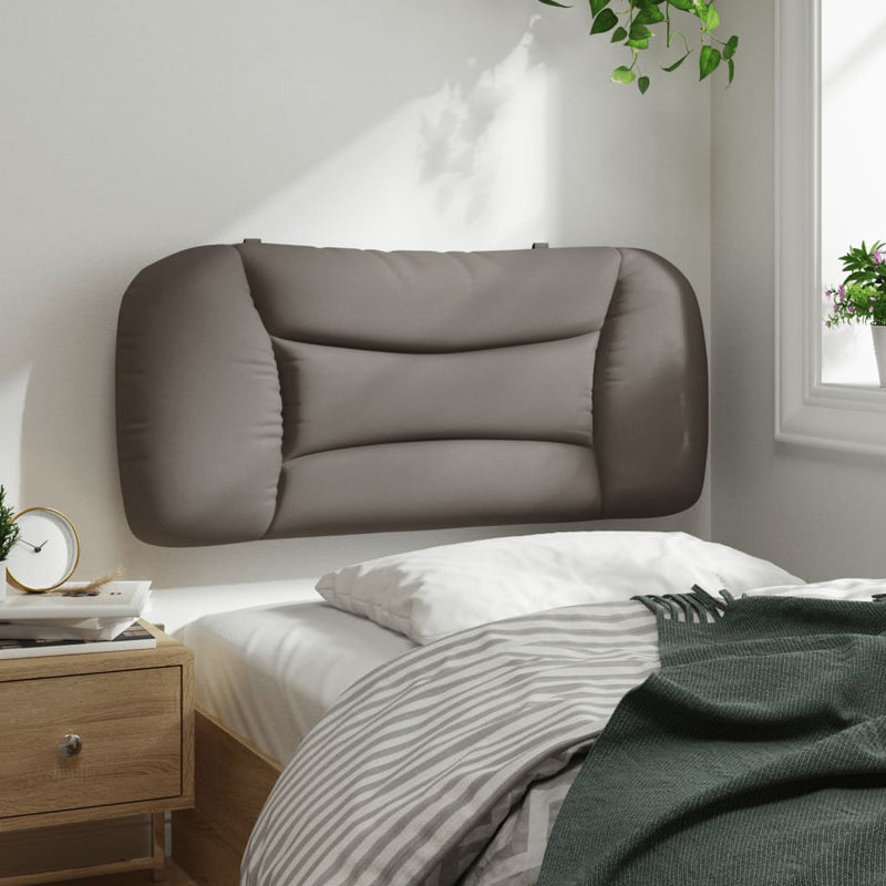 vidaXL tópszínű szövet fejtámla párna 90 cm