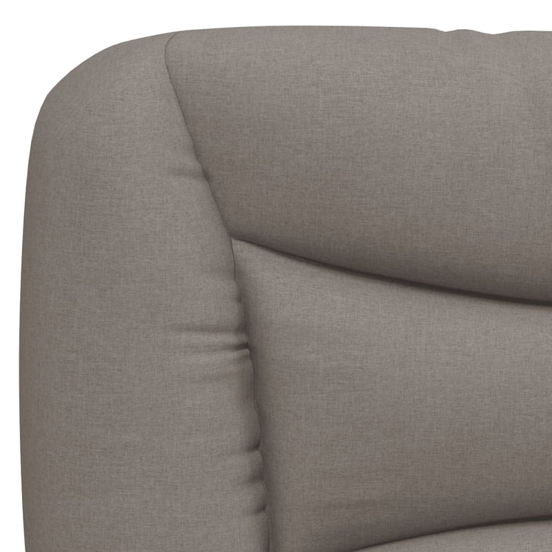 vidaXL tópszínű szövet fejtámla párna 90 cm