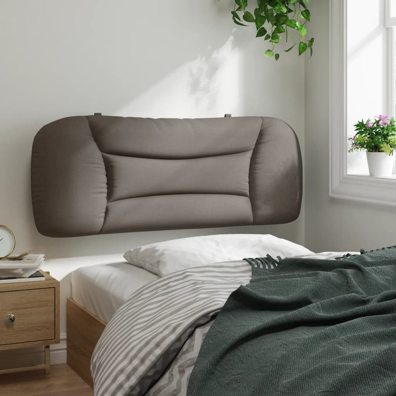 vidaXL tópszínű szövet fejtámla párna 100 cm