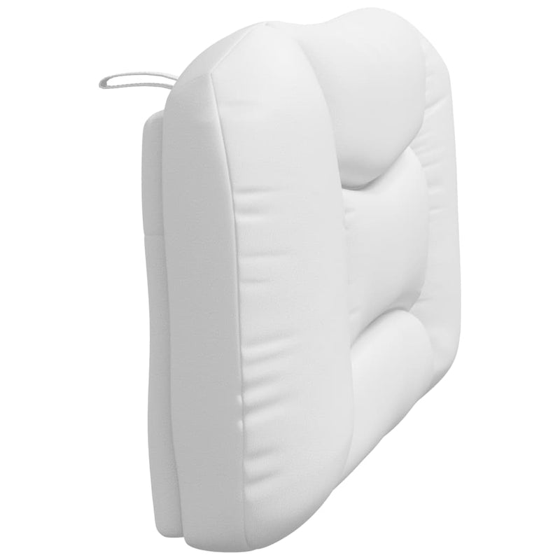 vidaXL fehér műbőr fejtámla párna 100 cm