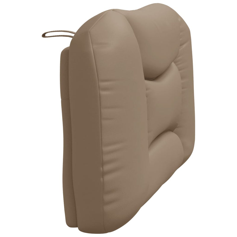 vidaXL cappuccino színű műbőr fejtámla párna 100 cm