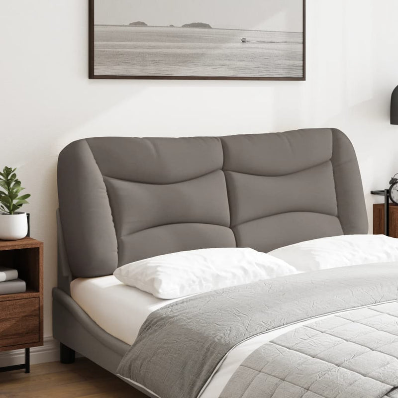 vidaXL tópszínű szövet fejtámla párna 120 cm