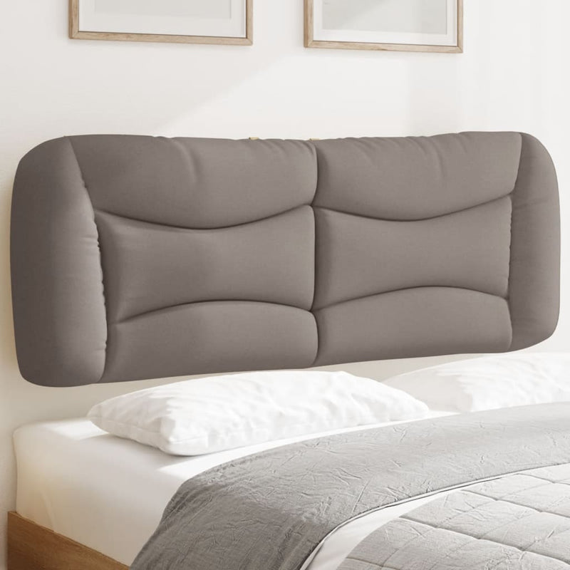vidaXL tópszínű szövet fejtámla párna 120 cm