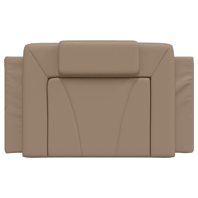 vidaXL cappuccino színű műbőr fejtámla párna 80 cm