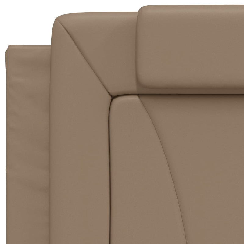 vidaXL cappuccino színű műbőr fejtámla párna 80 cm