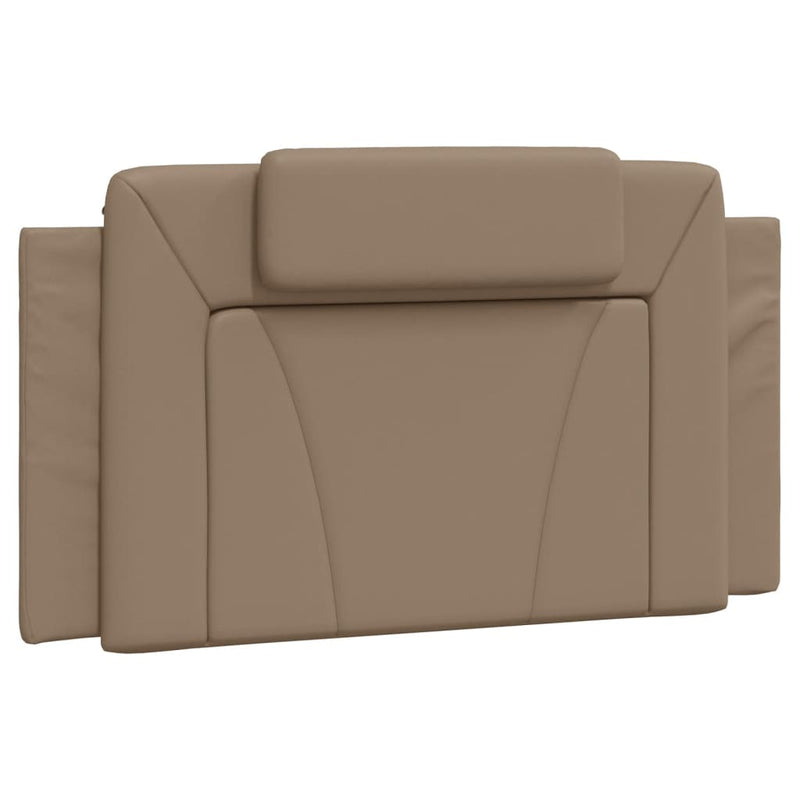 vidaXL cappuccino színű műbőr fejtámla párna 100 cm