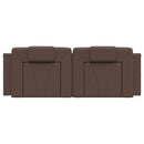 vidaXL barna műbőr fejtámla párna 120 cm