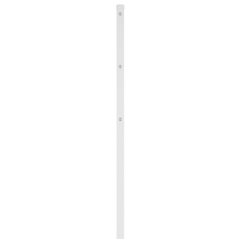 vidaXL fehér fém fejtámla 75 cm