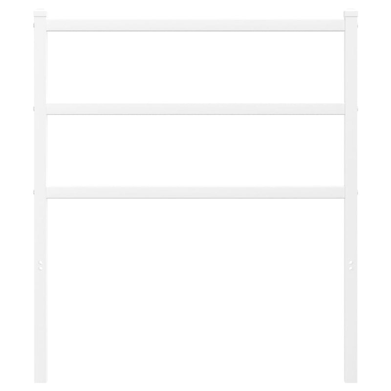 vidaXL fehér fém fejtámla 80 cm