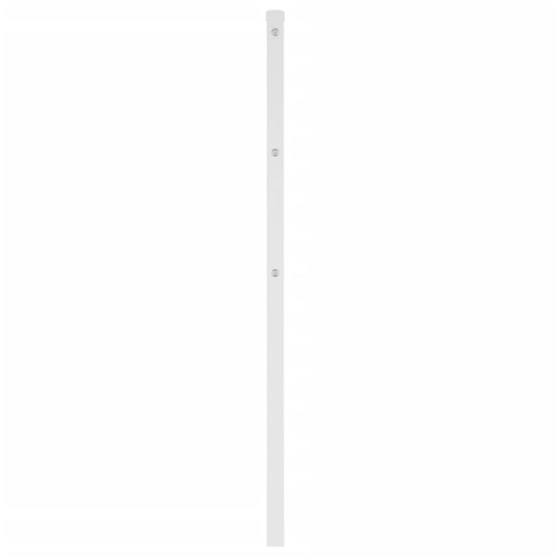 vidaXL fehér fém fejtámla 80 cm