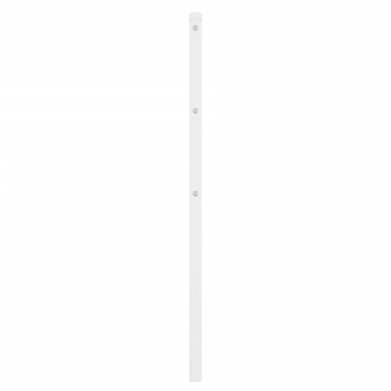 vidaXL fehér fém fejtámla 90 cm