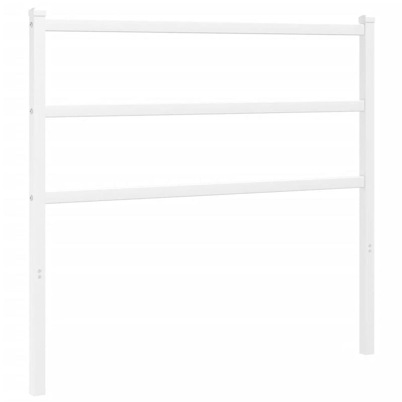 vidaXL fehér fém fejtámla 100 cm
