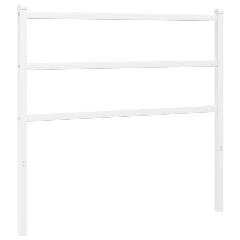 vidaXL fehér fém fejtámla 107 cm