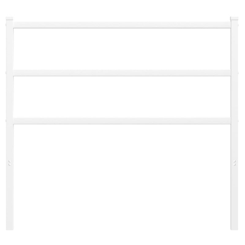 vidaXL fehér fém fejtámla 107 cm