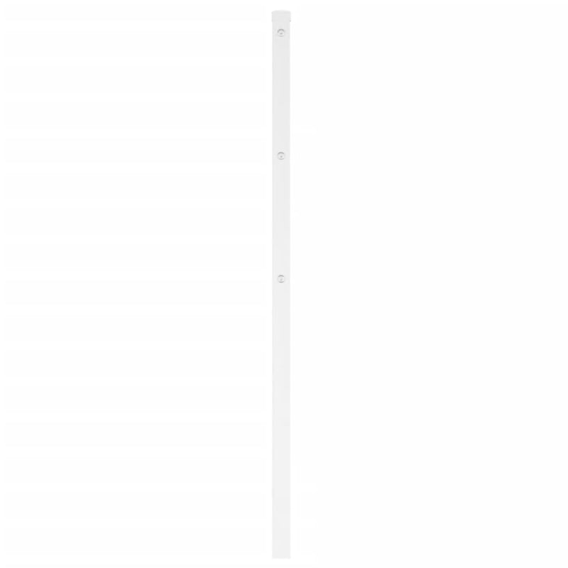 vidaXL fehér fém fejtámla 107 cm