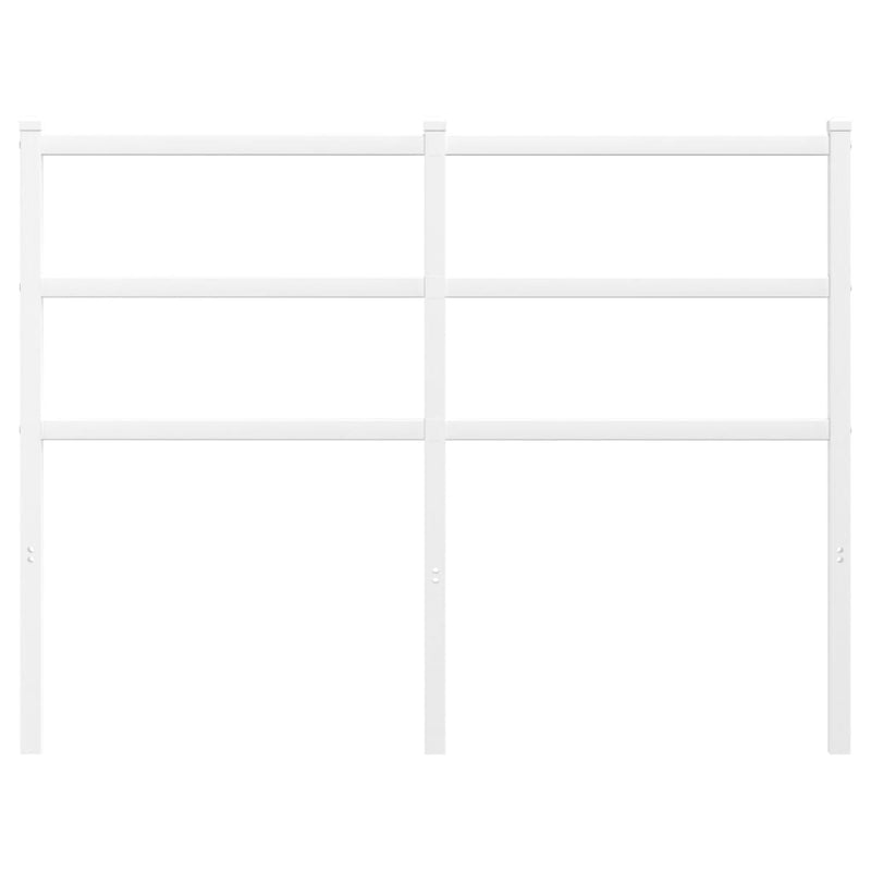 vidaXL fehér fém fejtámla 120 cm