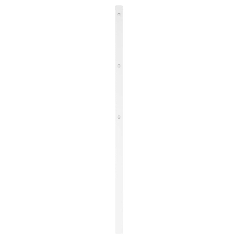 vidaXL fehér fém fejtámla 120 cm