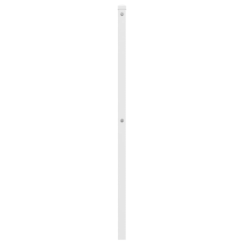 vidaXL fehér fém fejtámla 100 cm