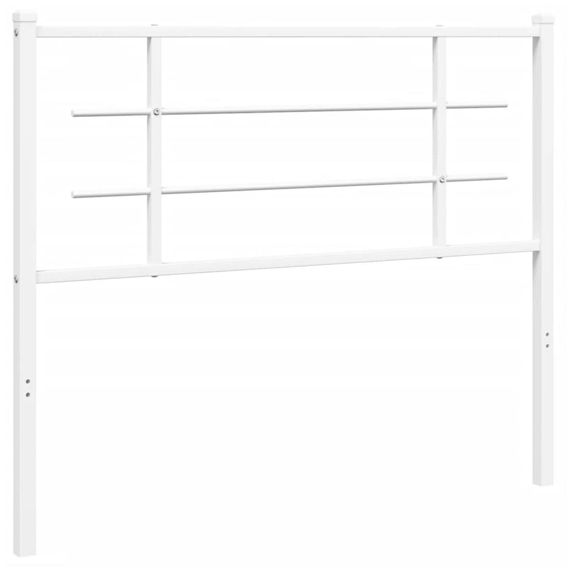vidaXL fehér fém fejtámla 107 cm