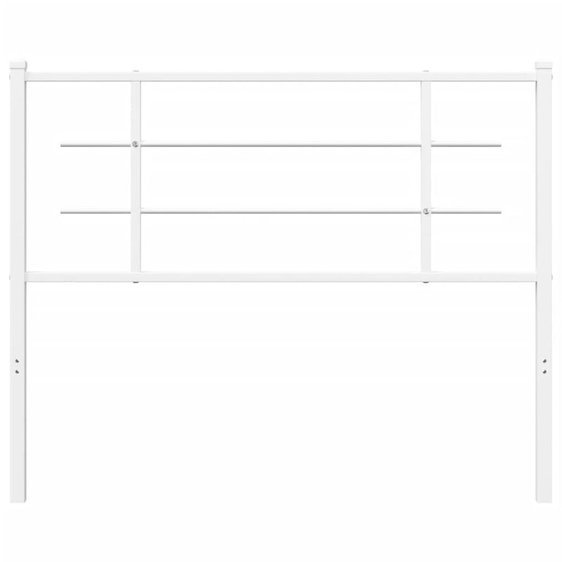 vidaXL fehér fém fejtámla 107 cm