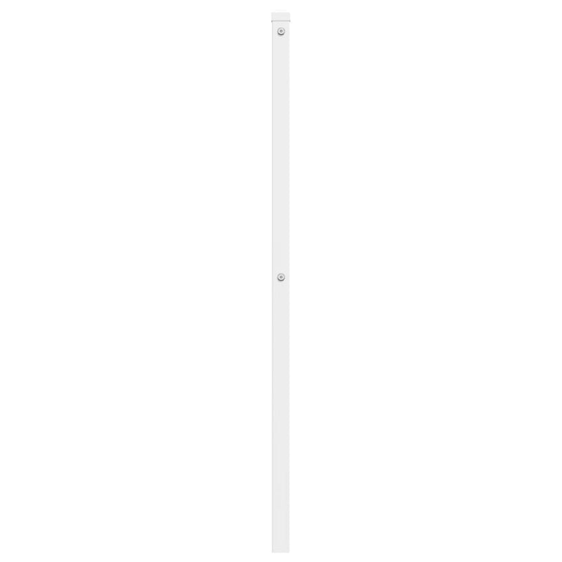 vidaXL fehér fém fejtámla 120 cm