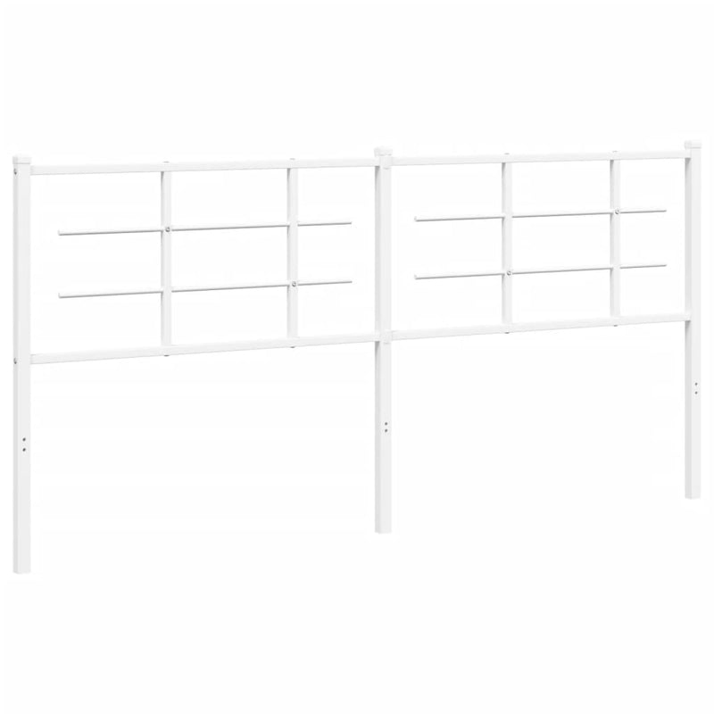 vidaXL fehér fém fejtámla 180 cm